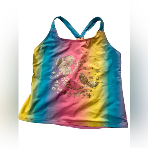 Wonder Nation Girls Swim Bathing Suit Top - Picture 1 of 3